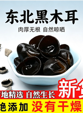 东北黑木耳干货头茬小碗耳长白山农家特产凉拌火锅菜新货优质食用