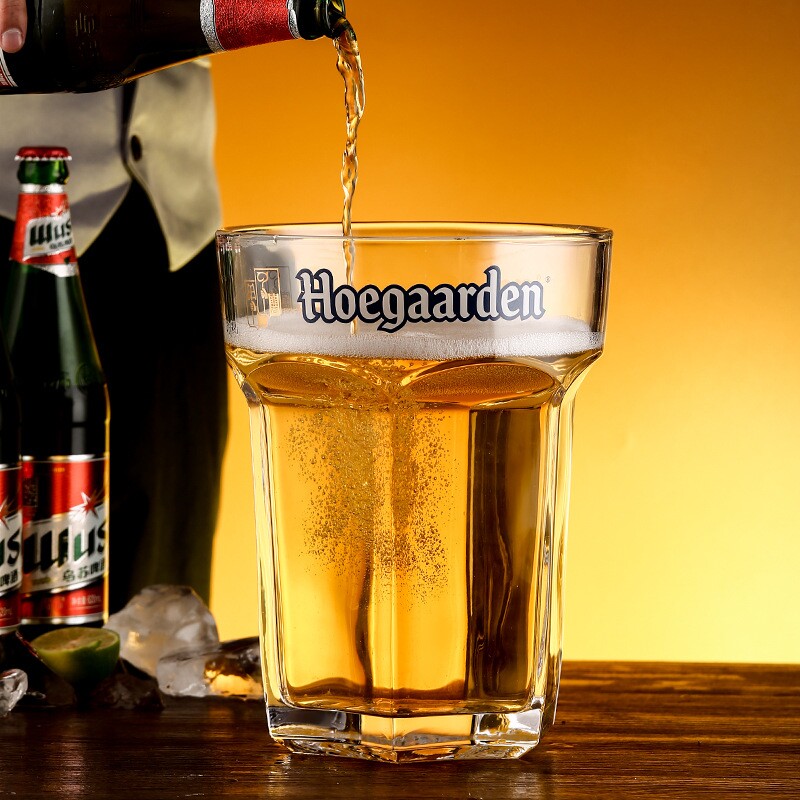 巨大特大号啤酒杯超大巨型酒杯大号酒吧大容量扎啤杯网红英雄杯4L