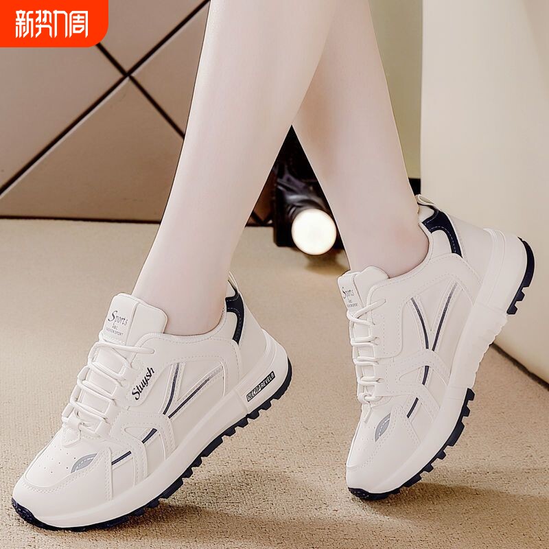 品牌断码软底女鞋2026新款潮流网鞋韩版百搭秋季运动鞋休闲爆款轻
