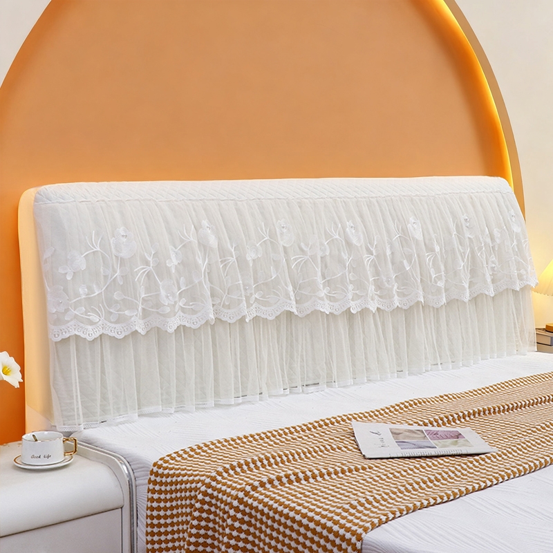 太子彦公主风蕾丝床头罩遮丑神器