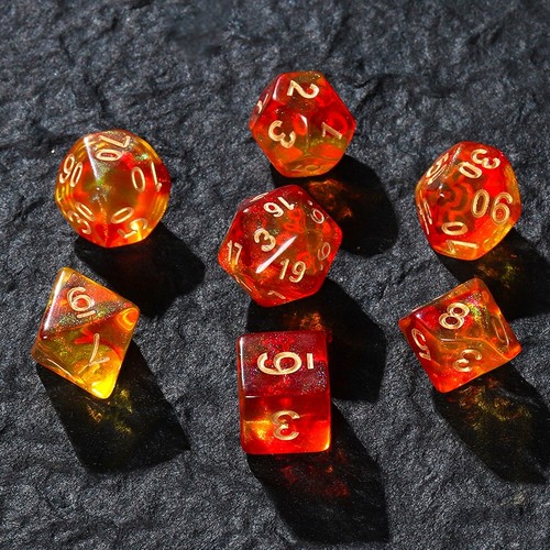 多面渐变骰子七粒装|万人加购