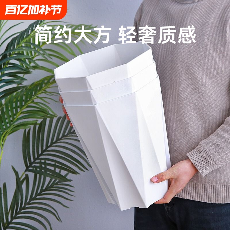 花盆家用大号客厅塑料加厚盆栽龙血树超特大号树脂阳台轻奢种植