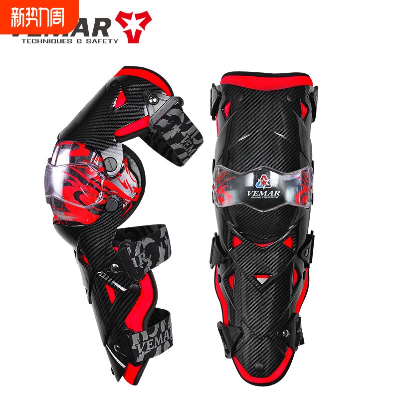 跨境摩托车护膝护肘四季防摔挡风男女机车女骑护膝护腿骑行装备