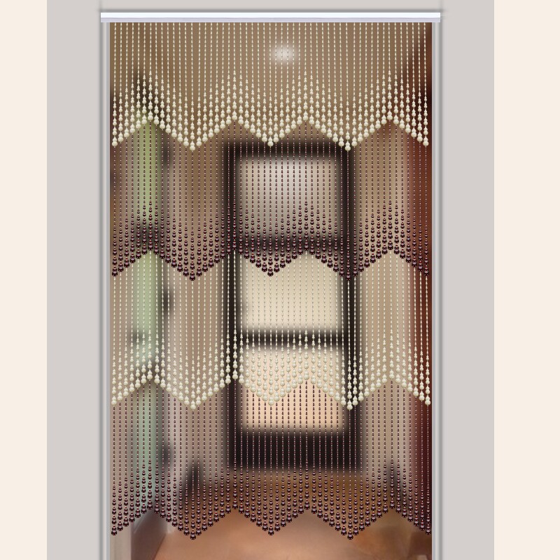 亚克力珠帘卫生间葫芦门帘客厅卧室隔断帘风水玄关装饰挂帘成品