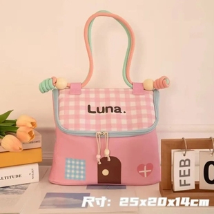 可爱芝士化妆包大容量分区外出手提便携护肤品防水收纳袋洗漱精致