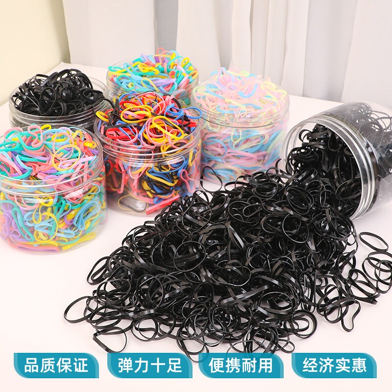 扎头发橡皮筋女童发圈头饰婴儿宝宝一次性加厚小头绳儿童发绳发饰