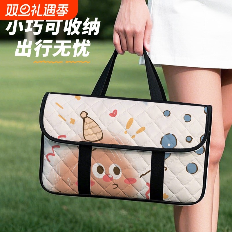 2025新款户外便携野餐垫防潮防水帐篷地垫沙滩野炊草坪春游坐垫子