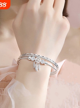 【幂琳】捕梦网手镯三生三世镯子实心女生轻奢小众精生日礼物送女