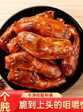 鸭胗鸭肫香辣麻辣卤味
