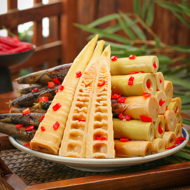 2025年手剥笋开袋即食香辣手拨笋竹笋泡椒酸辣脆笋尖干解馋小零食,零食/坚果/特产,笋类制品,淘宝优惠券,粉丝福利购,淘宝优惠卷