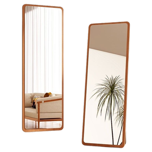 全身镜家用穿衣镜卧室落地镜试衣镜镜子移动上墙玄关玻璃镜面客厅