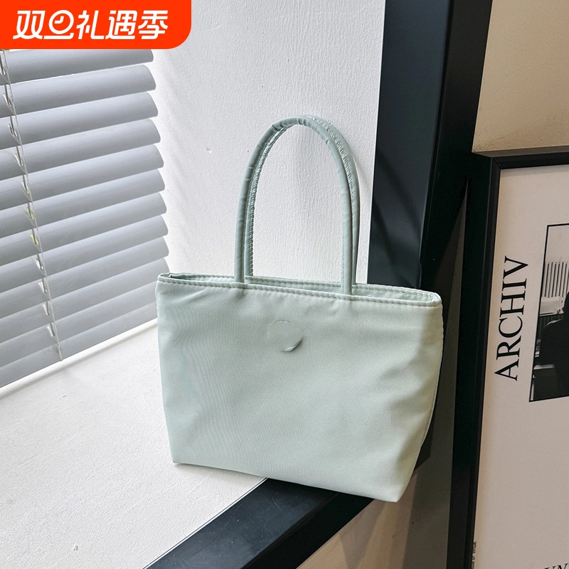 新款手提包小拎包纯色包包小众大