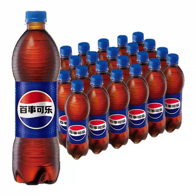 Pepsi百事可乐500ml*24瓶装碳酸饮料可乐型整箱装汽水批发原味图片
