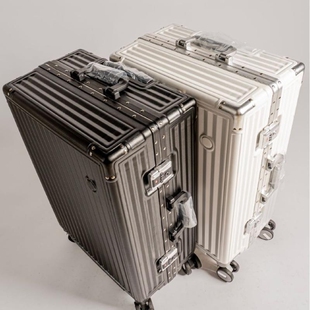 爱立行新款铝框拉杆箱看得到的美丽好品质行李箱代发海关锁旅行箱