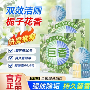 厕所尿渍洁厕灵去黄神器剂除臭去异味清洁泡腾片马桶泡泡留香除垢