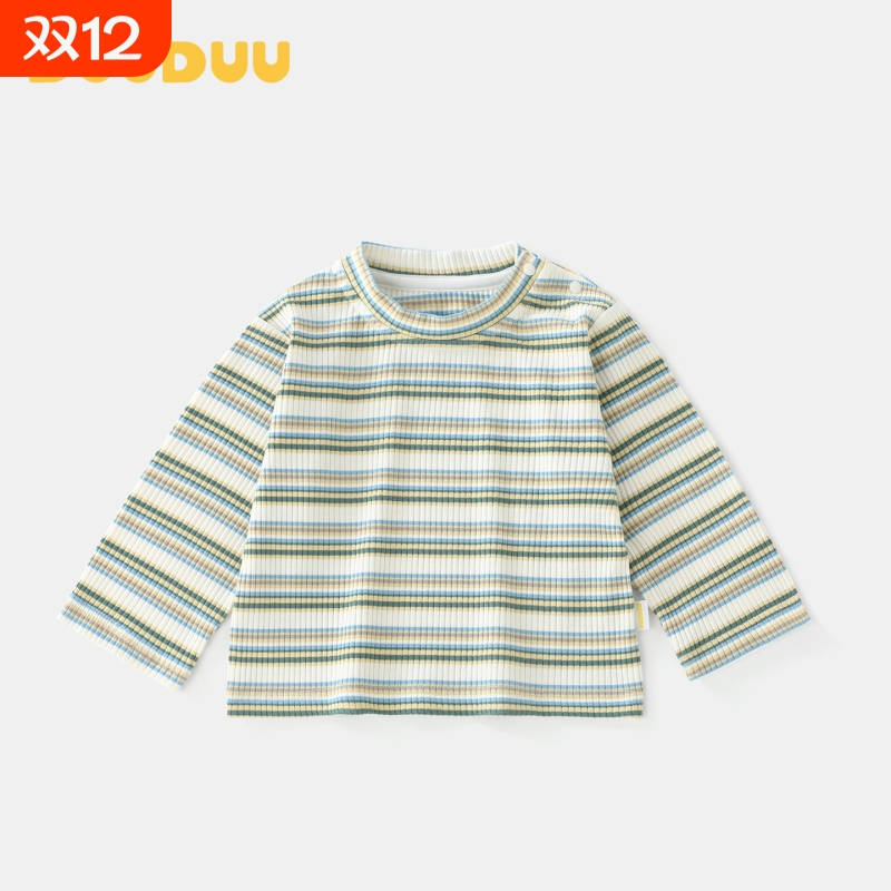 DUUDUU婴儿条纹T恤春秋季外出服