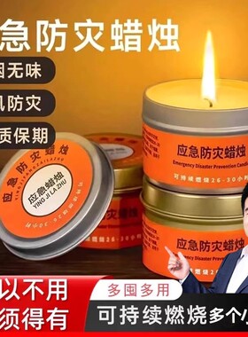 应急照明灯物资无烟无味防凤蜡烛