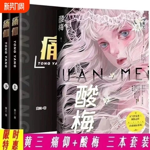 酸梅 包邮 向生 现货 黄三倪迦陈劲生作品酸梅痛仰青春小说实体书 现货痛仰2册