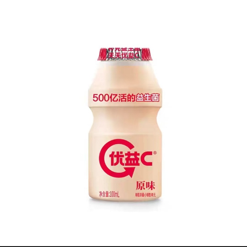 蒙牛优益C100ml小瓶装活菌型乳酸菌饮品营养早餐搭配0脂无负担