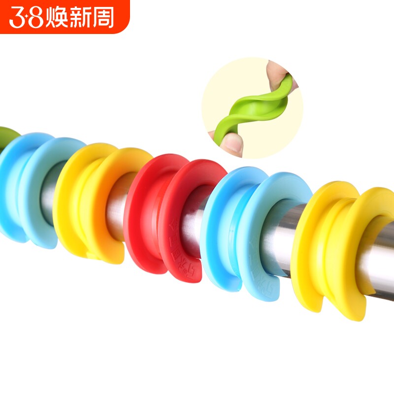 衣架防风扣阳台晒衣服固定神器晾衣杆卡扣防风固定扣硅胶防滑挂钩