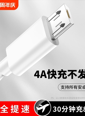 驯龙师 安卓充电线适用vivo双引擎闪充数据线x21快充y5s老款安卓线x23手机y3加长x20通用y7s充电器线安卓专用