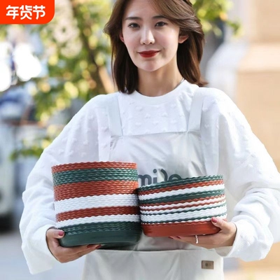 加厚花盆托盘使用加仑花盆