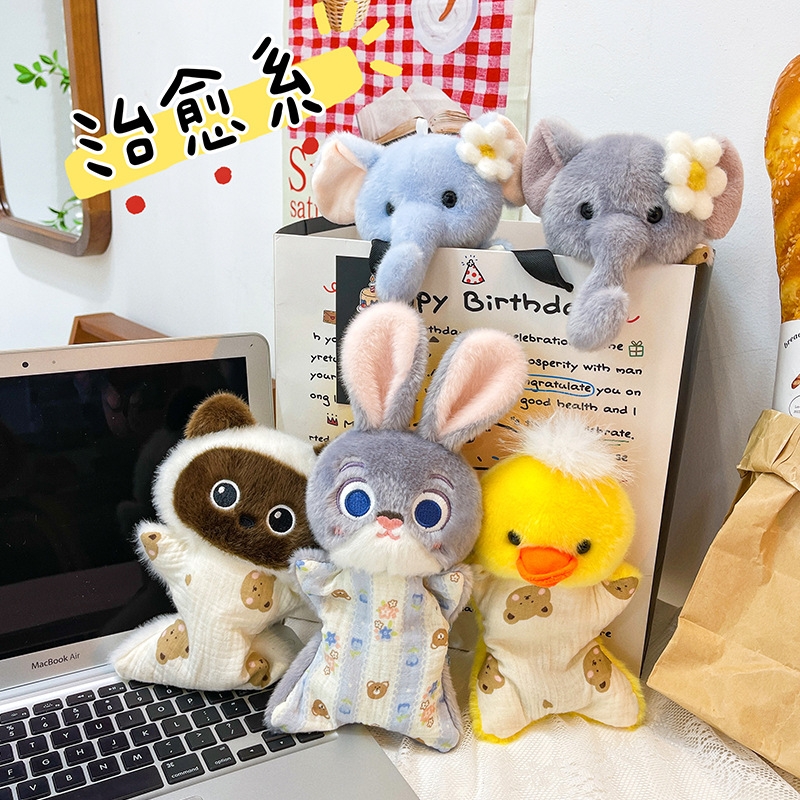 可爱豆袋玩偶小猫安抚豆袋玩偶毛绒玩具治愈捏捏小猫公仔安抚娃娃