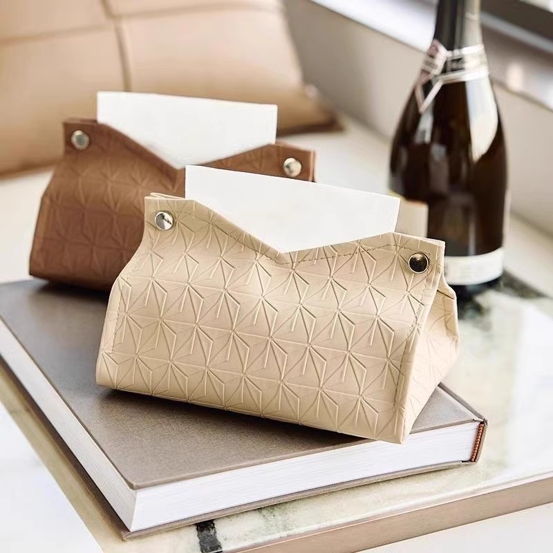 纸盒抽客厅纸巾套收纳摆件桌面轻奢高级感家居餐巾纸盒高档纸巾盒