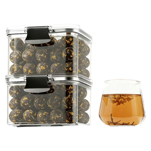 景龙山古法窨制桂花红茶龙珠150g