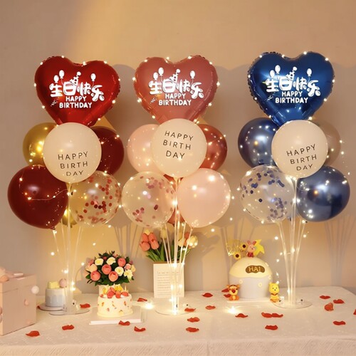 发光生日飘气球装饰|超4万次加购