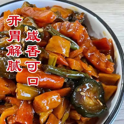 八宝酱菜正宗酱八宝什锦菜萝卜干黄瓜条宝塔下饭咸菜下酒什锦酱菜