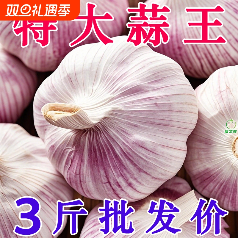 金乡紫皮大蒜5斤装|万人加购