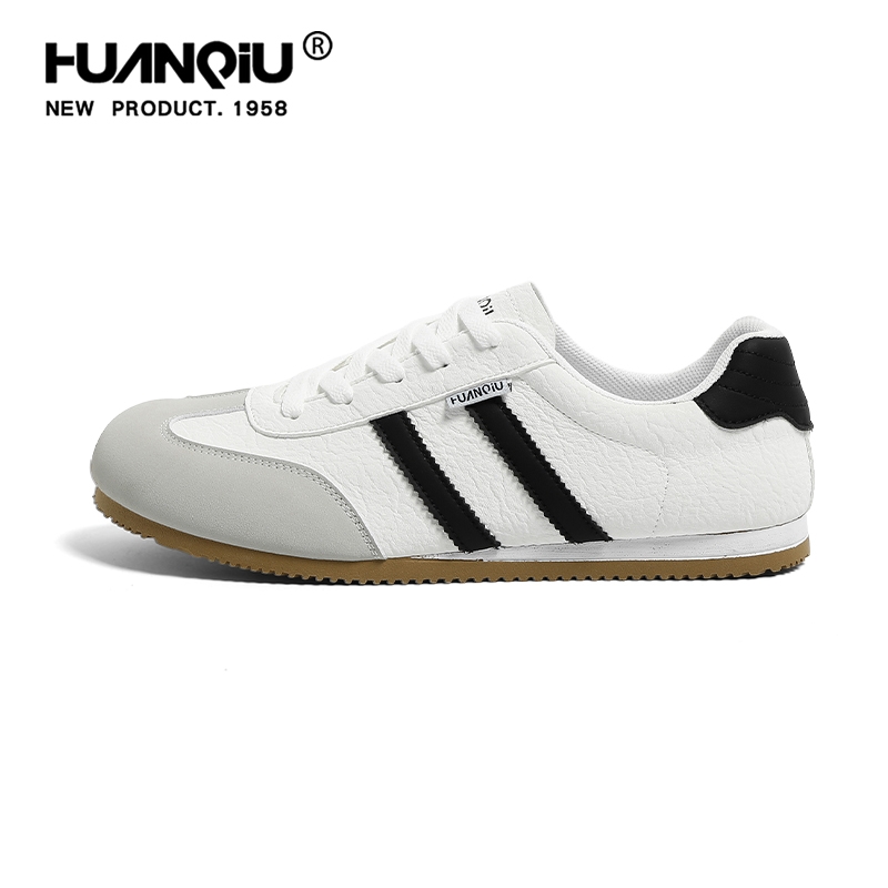 环球爆款德训鞋男2025夏季新款轻便软底小白鞋运动板鞋休闲鞋子男