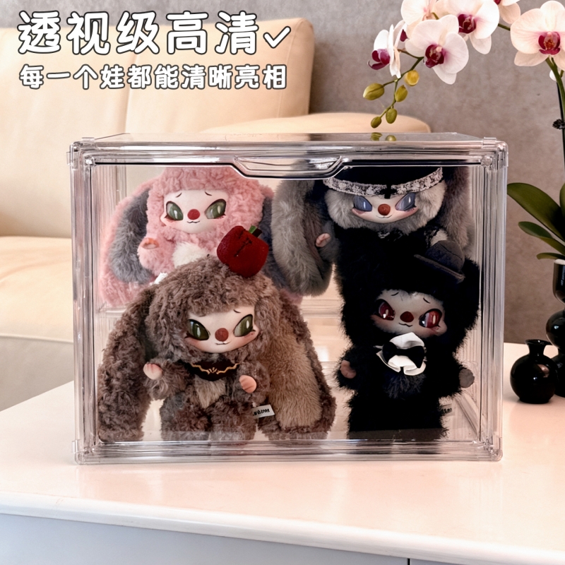 SIINONO赛诺诺盲盒收纳展示架透明防尘柜