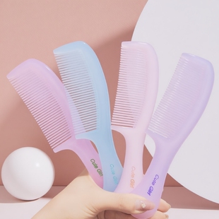 熟胶梳子大号加厚家用女式美发卷发长发手柄新款防静电梳子长直发