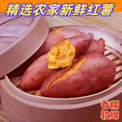 优质碳水新鲜蔬菜生红薯粗粮生番薯烤红薯地瓜首推cqDT