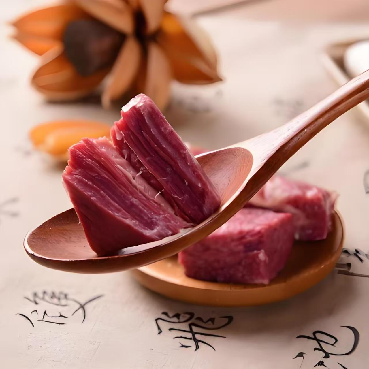 雷聚泰口口香牛肉山西特产平遥258g独立小包装手撕牛肉健康肉类