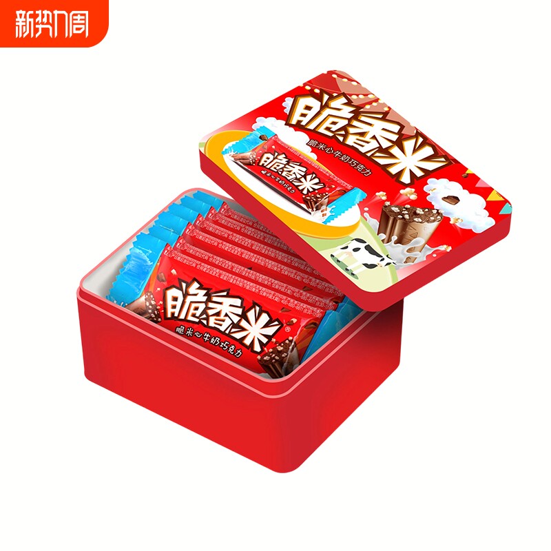 脆香米牛奶巧克力小礼盒装12g*6支*1盒起