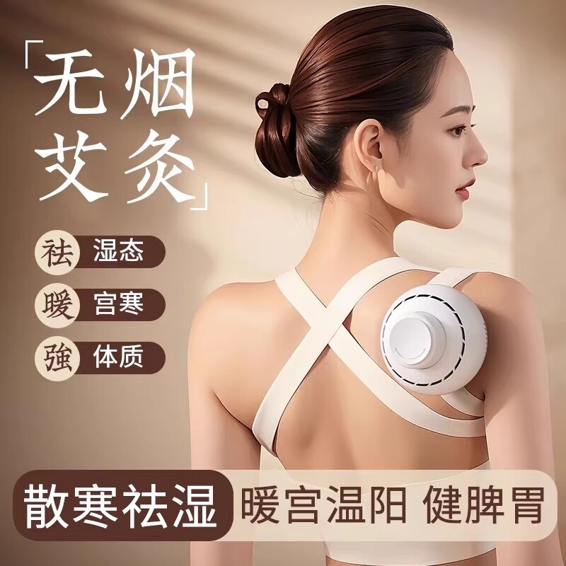 艾灸盒随身灸家用器具大全无烟新款艾灸柱条腹部张仲景热敷艾灸罐