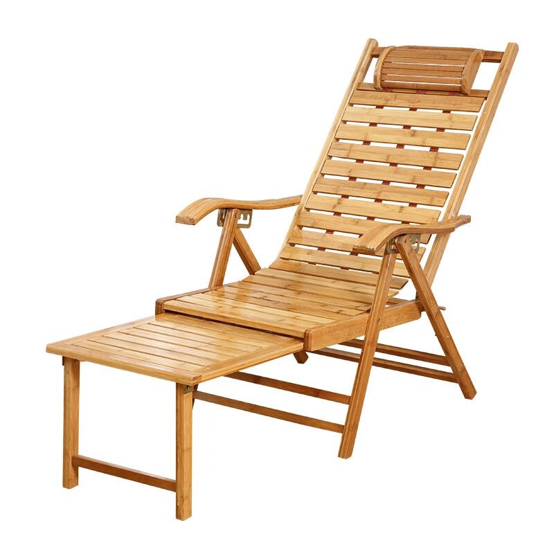 a折叠午休躺椅竹躺椅躺椅 户外搖椅成人靠背椅凉椅休闲懒人椅