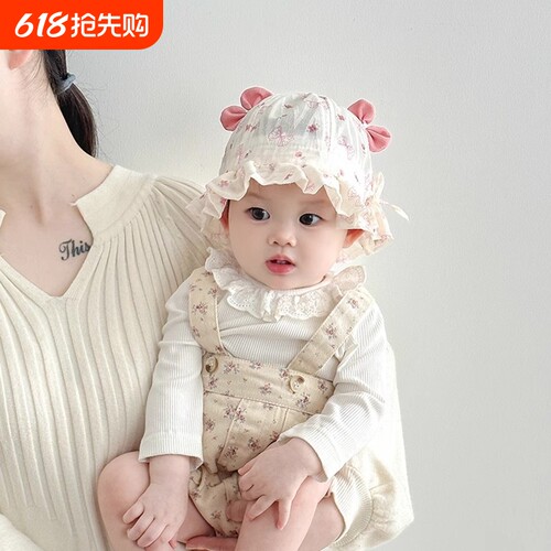 婴儿春秋薄款遮阳帽|千人加购