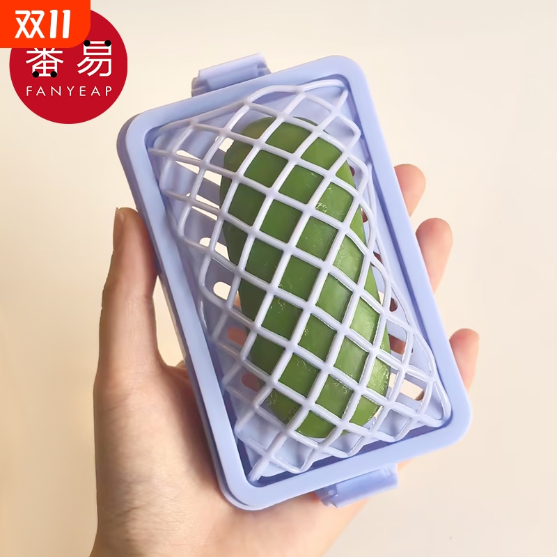 肥皂盒/网面A1pf0-网面肥皂起泡盒免手搓起泡家用香皂盒收纳置