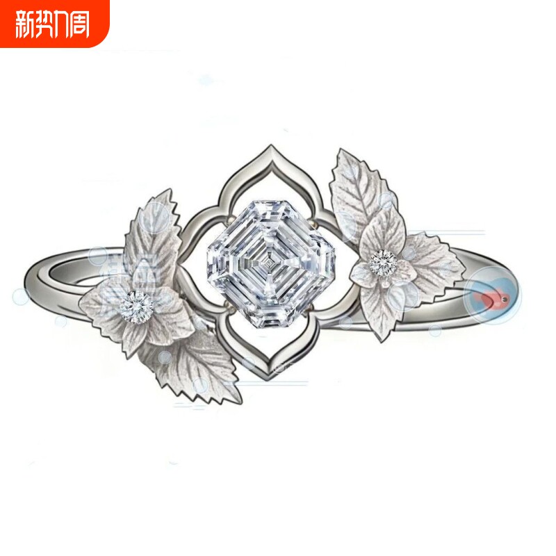 言和全肯定bot同款戒指小众设计二次元动漫cos游戏周边高级感指