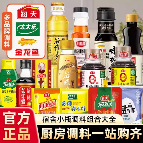 海天调料组合套装小瓶宿舍版