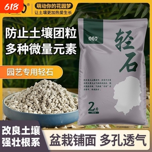 轻石浮石钵底兰石颗粒多肉植物兰花种植铺面石水族垫底石养根透气
