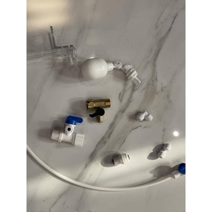 鱼缸自动补水器虹吸底滤侧滤海缸可调节亚克力支架水位控制浮球阀