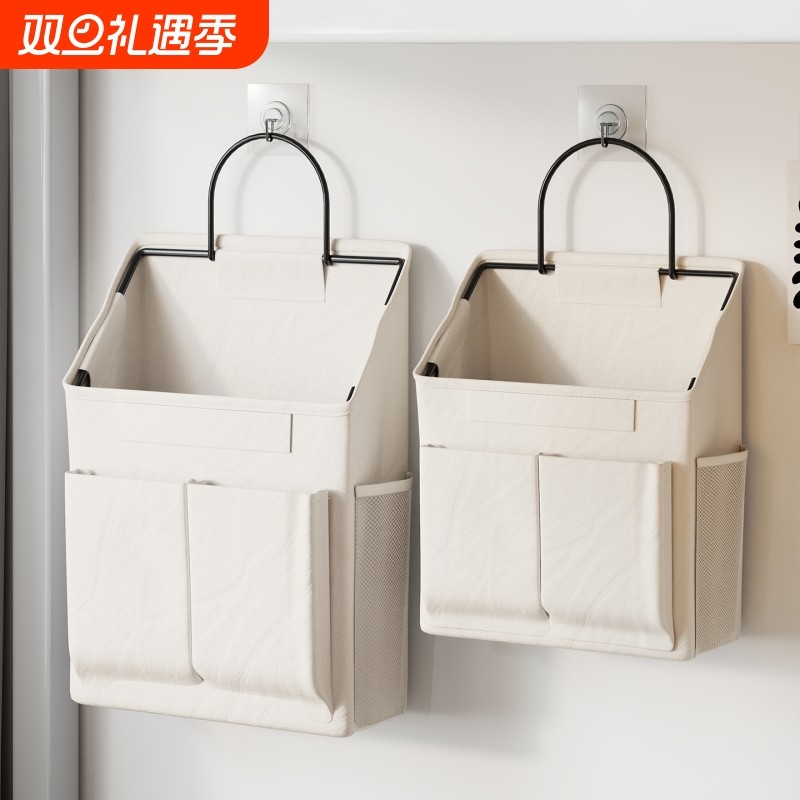 床上收纳挂袋学生宿舍墙上挂式储物袋寝室床头挂式置物架好物神器