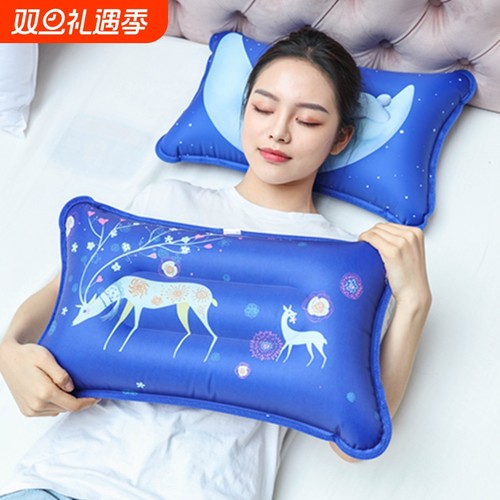 夏季午睡冰枕冰晶冰袋降温枕头