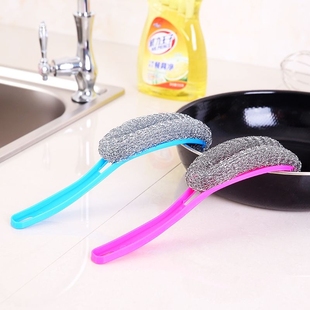 多功能带柄钢丝刷 2个装