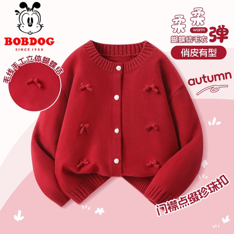 女童毛衣秋冬款2025新款